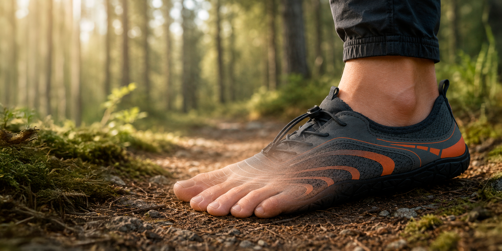 Natural feeling with barefoot shoes